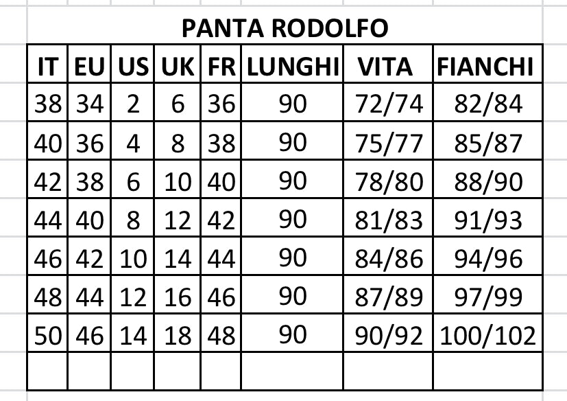 PANTALONE RODOLFO stretch