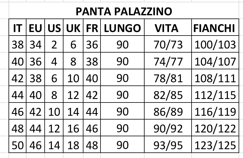 P/E PANTA PALAZZINO