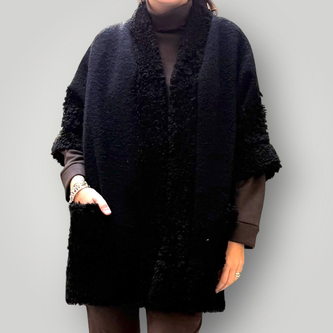 GILET ALFA lana cotta