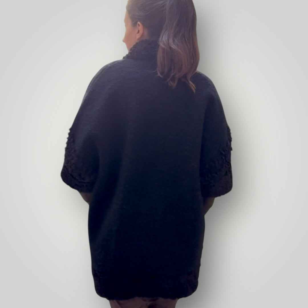 GILET ALFA lana cotta