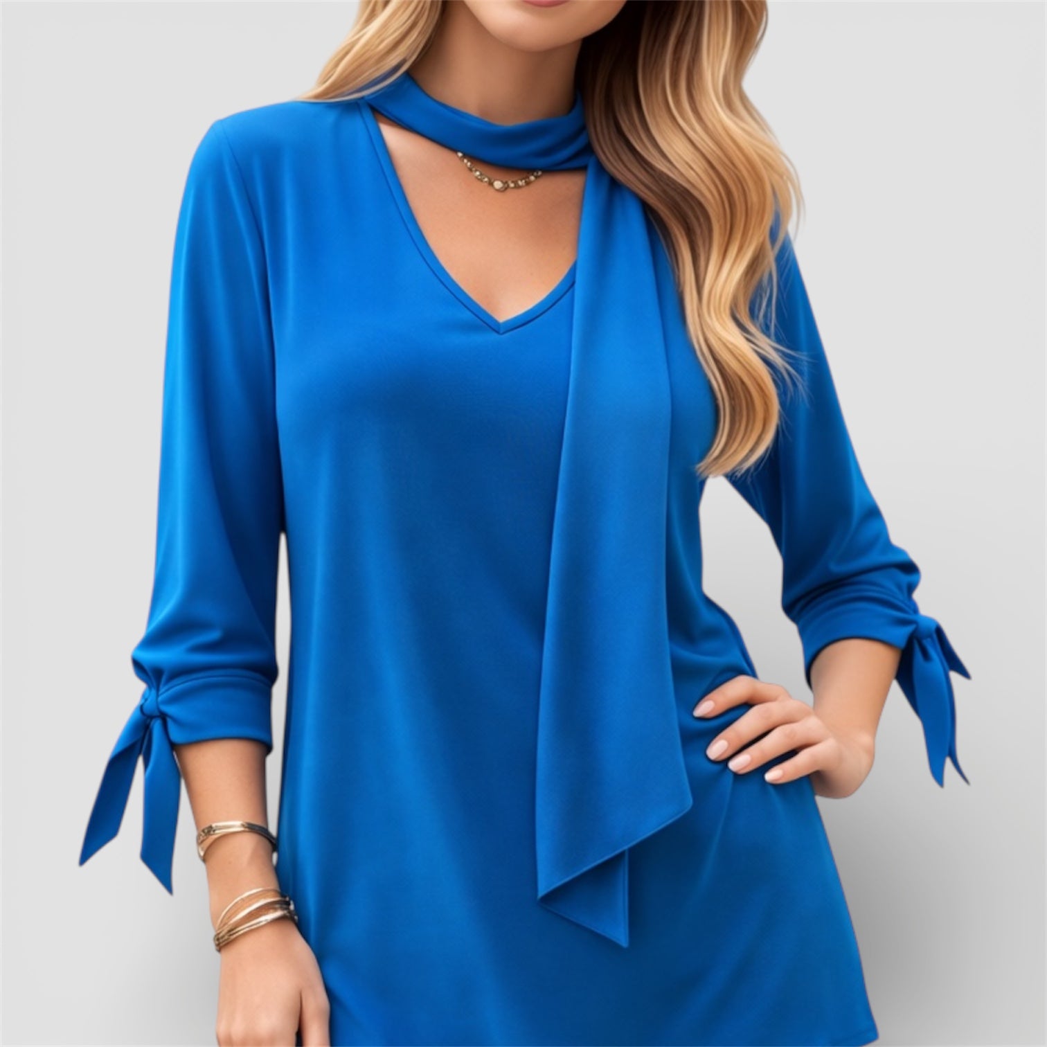 BLUSA CRAVATTA