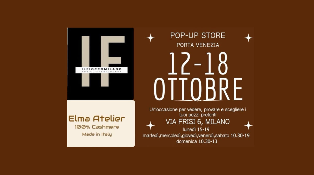 UNA SETTIMANA DI STILE A PORTA VENEZIA: IL FIOCCO MILANO & ELMA ATELIER