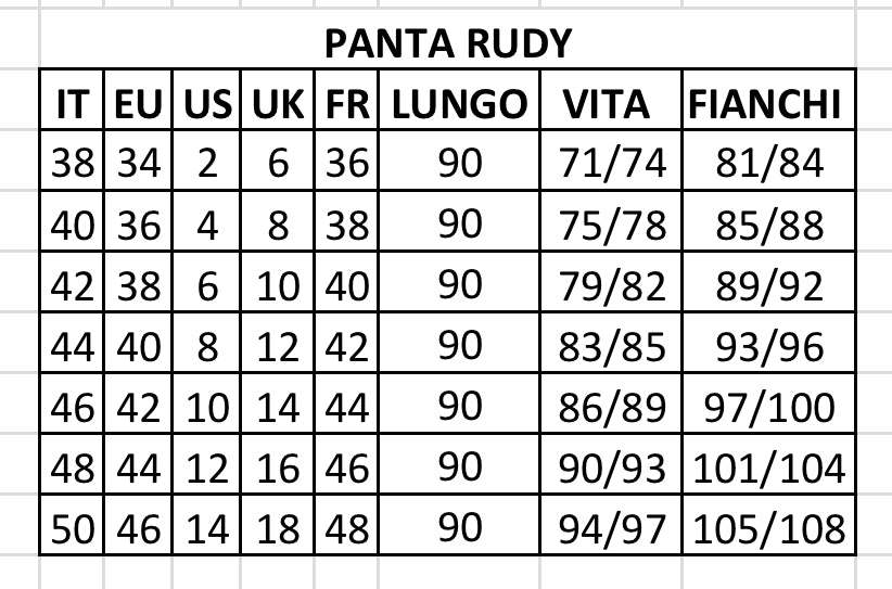 A/I PANTA RUDY