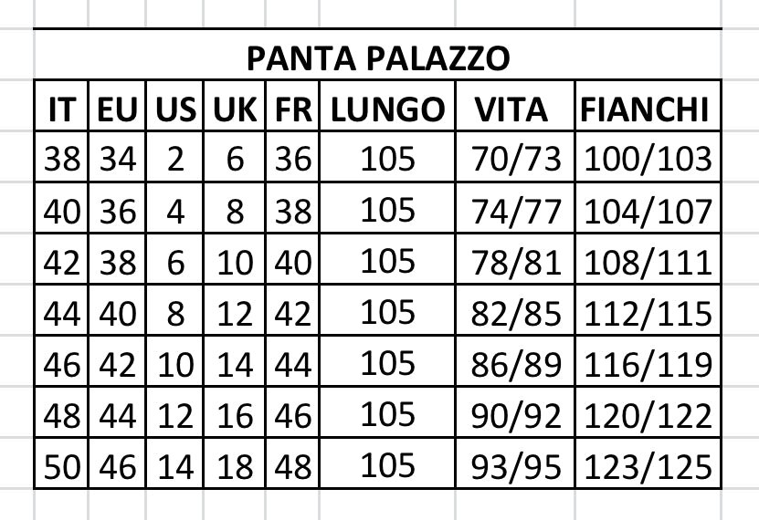 P/E PANTA PALAZZO