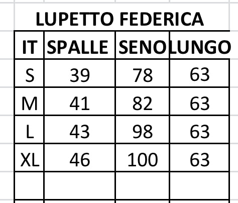 A/I LUPETTO FEDERICA