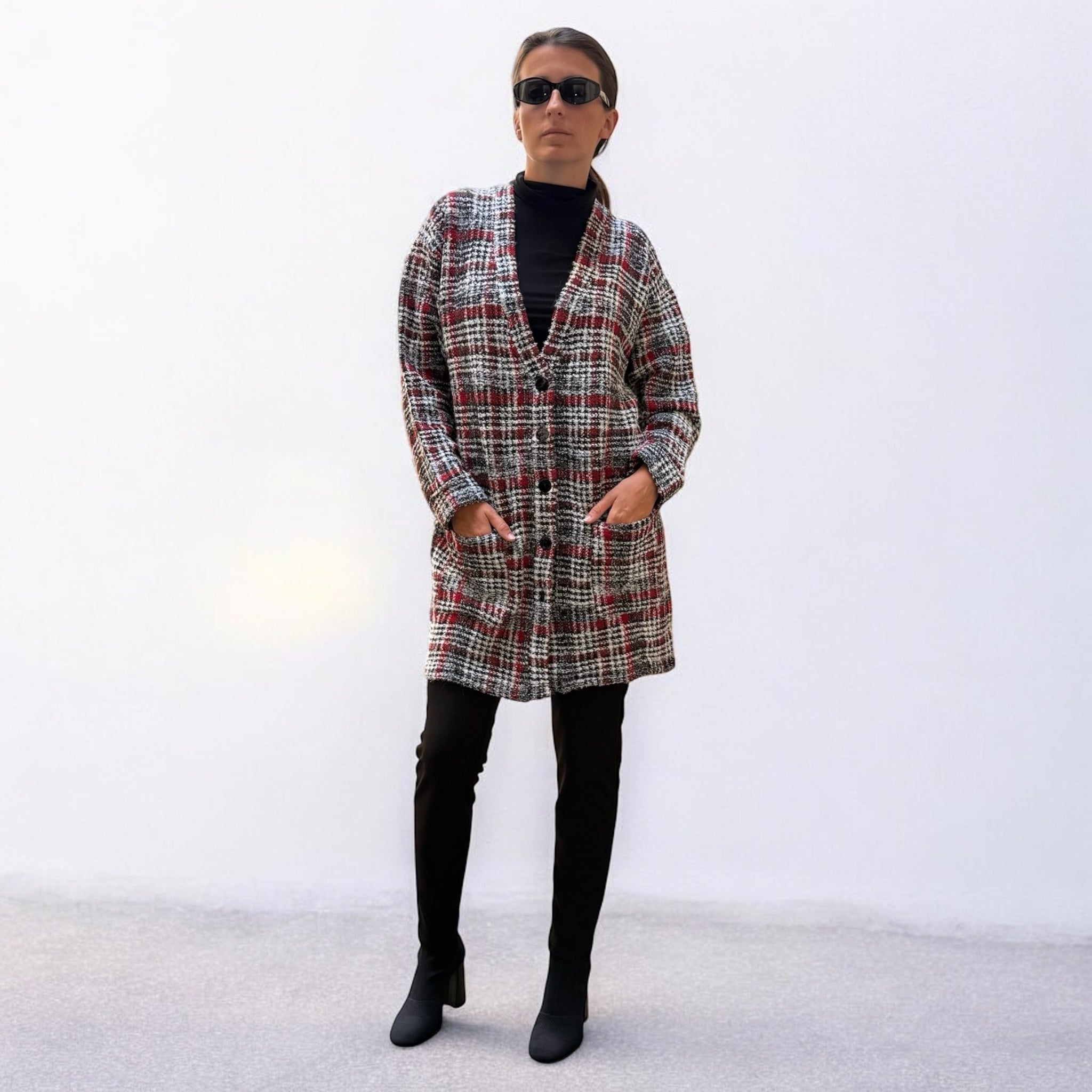 CARDIGAN MIMOSA LUNGO