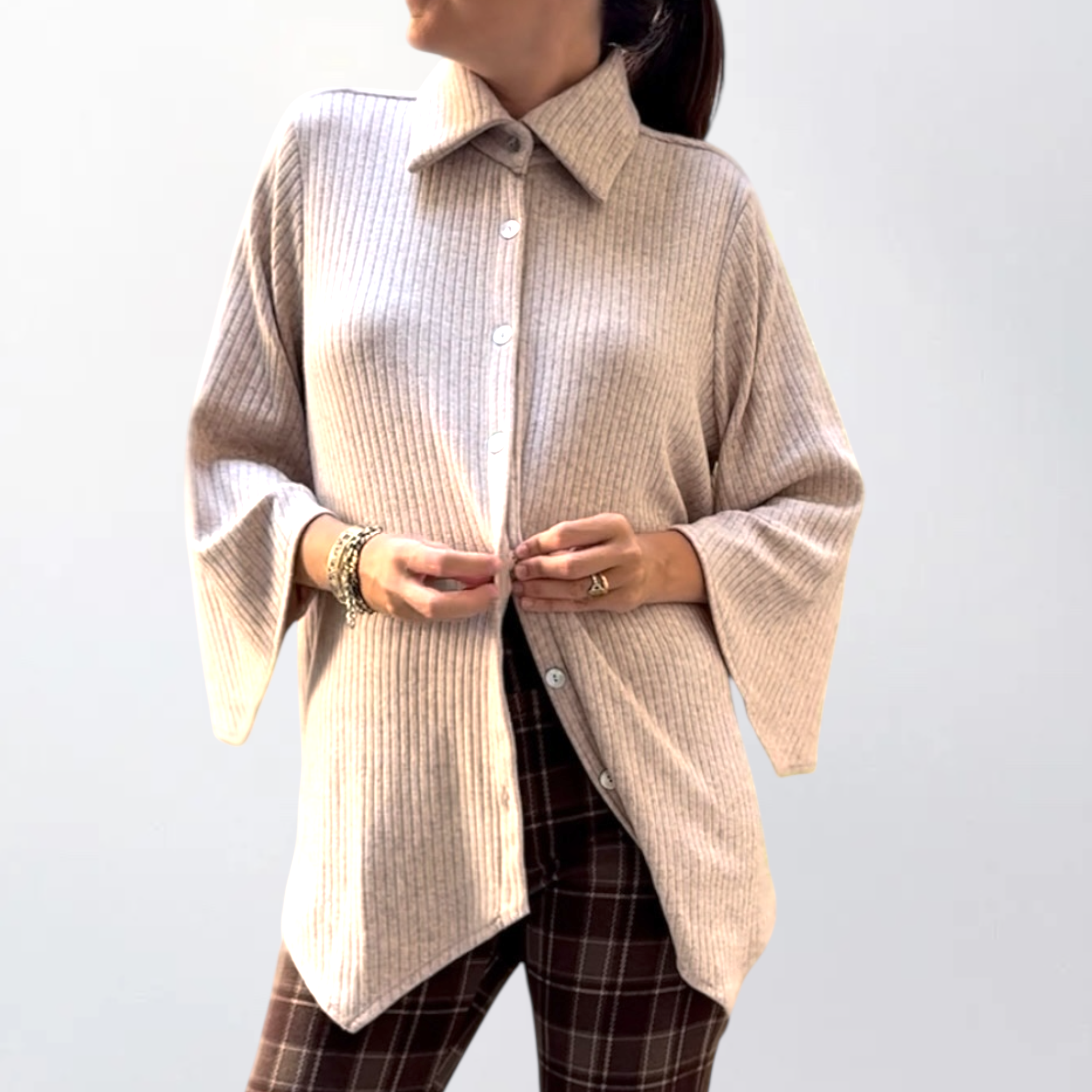 CAMICIA PETALO maglia