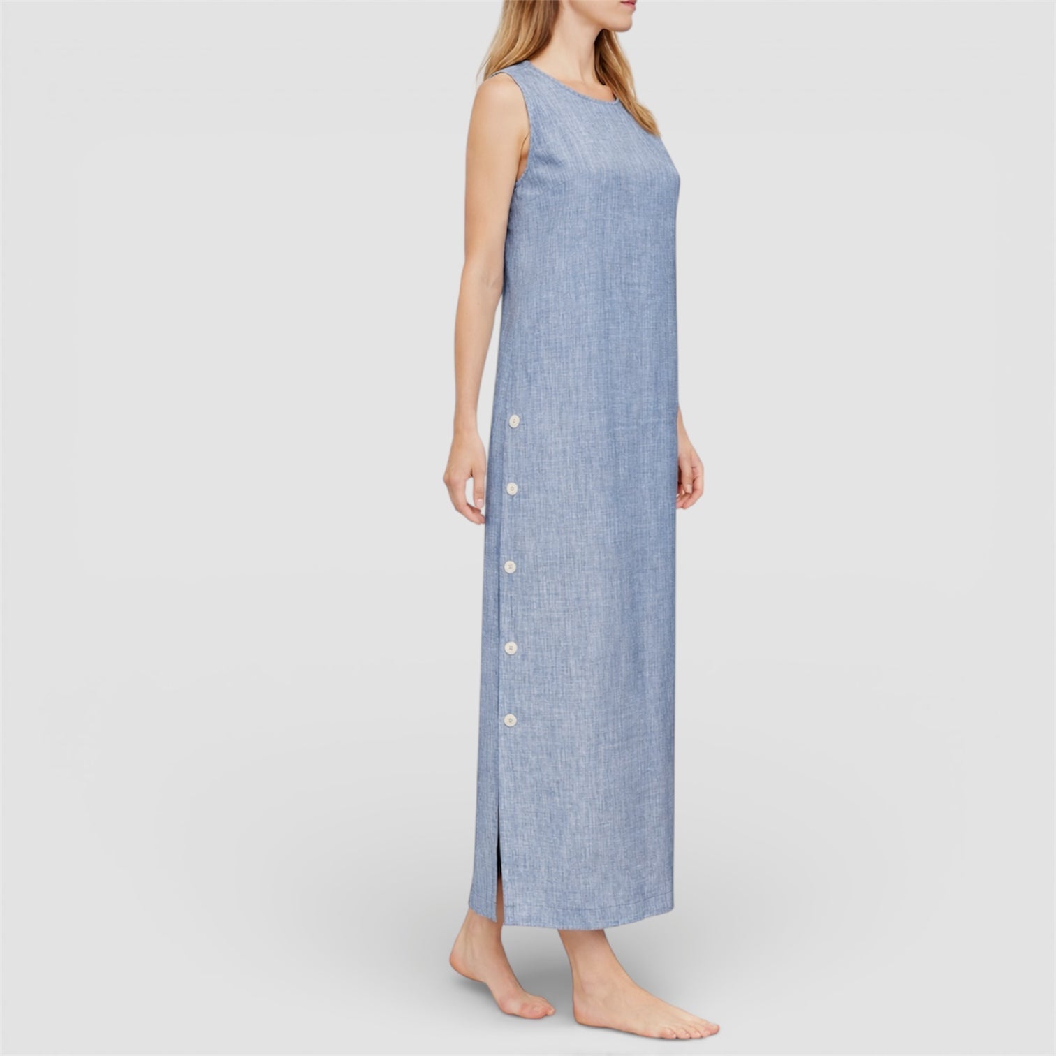 BUTTON DRESS